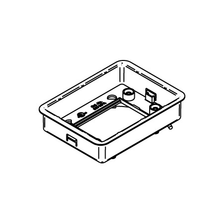 Wiremold Modulink™ 880MPA Rectangular Plastic Floor Box Adjusting Ring