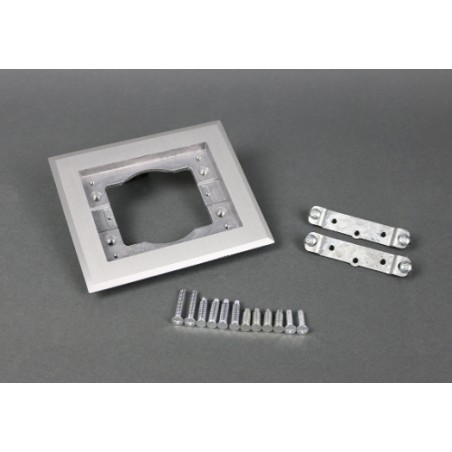 Wiremold Omnibox® 818TCAL Single Gang Rectangular Aluminum Carpet/Tile Flange