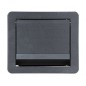 Wiremold InteGreat™ All Power Table Box, Field Wired, Black – TB672PPBKF