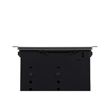 Wiremold InteGreat™ All Power Table Box, Cord Ended, Aluminum – TB672PPAL
