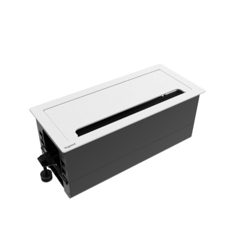 Wiremold Empty Access Table Box, White – ETB-WH