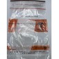Double Zipper Specimen Bags with Absorbent Pads – 6x9in, 3-Wall, 100 Bags, Red Biohazard