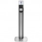 PURELL® MESSENGER™ ES8 Silver Panel Floor Stand with Dispenser