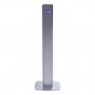 PURELL® MESSENGER™ ES8 Silver Panel Floor Stand with Dispenser