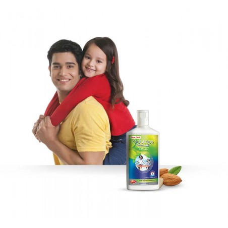 Odomos Naturals Mosquito Repellent Lotion – 12-Hour Protection with Citronella & Aloe Vera