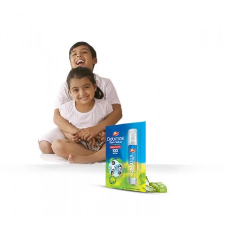 Odomos Fabric Roll-On – Natural Mosquito Repellent for Clothes