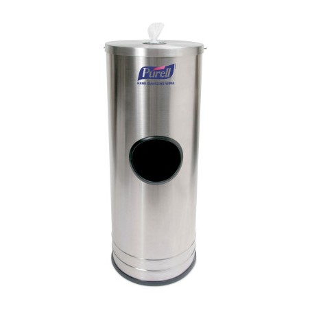 PURELL® Hand Sanitizing Wipes Stainless Steel Stand Dispenser