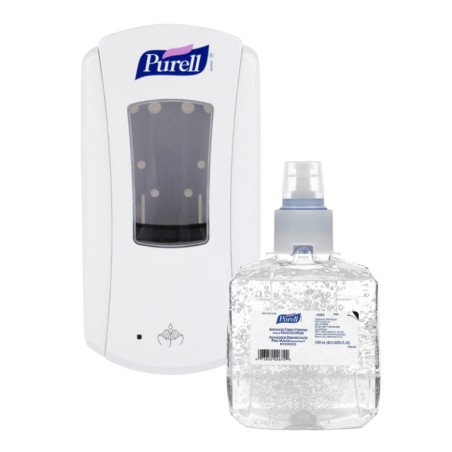 PURELL® LTX-12™ Touch-Free Hand Sanitizer Dispenser – Chrome/Black or White