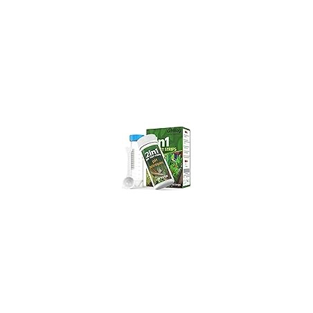 GiftBag 2-in-1 Complete Soil Test Kit for pH & Nitrogen – 100 Strips, Centrifuge Tube & Spoon Included