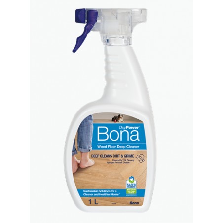 Bona OxyPower® Wood Floor Deep Cleaner – 1L Spray Bottle