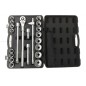 FORCE 3/4″DR. 21PCS Inches Socket Wrench Set – 6212S