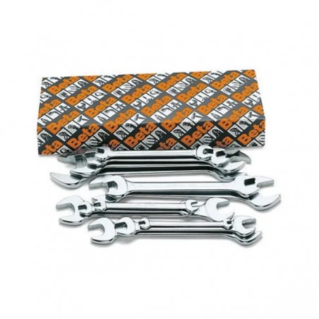 BETA 55/S8 8PCS 6-22MM Double Open End Wrench Set