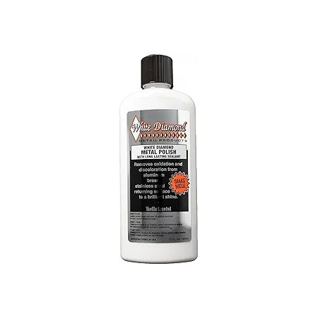 White Diamond Metal Polish with Long Lasting Sealant – 12 fl oz