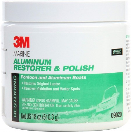 3M Marine Aluminum Restorer and Polish – 09020 (18 oz Tube)