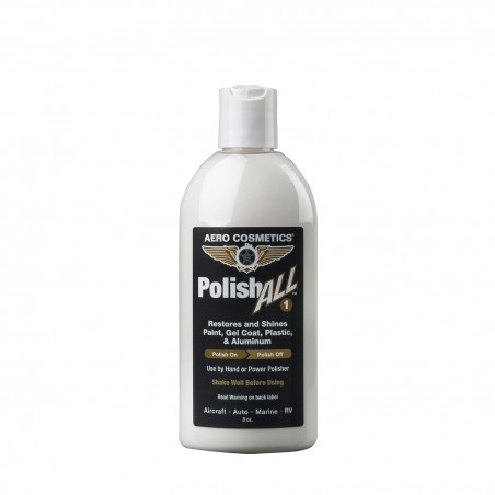 Polish All – Aircraft Grade Paint, Aluminum & Plastic Window Polish (8 oz)