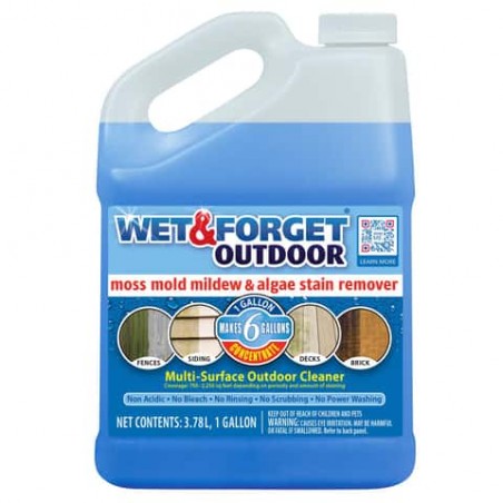 Wet & Forget Outdoor Cleaner Concentrate – 1 Gallon