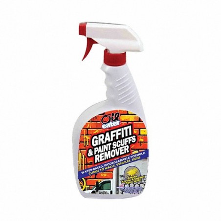 OIL EATER Graffiti Remover: Trigger Spray Bottle, 32 oz, Liquid
