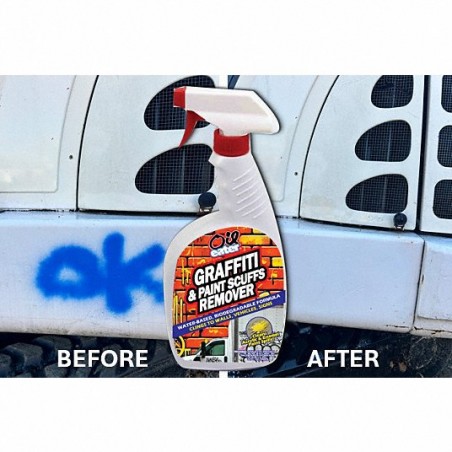 OIL EATER Graffiti Remover: Trigger Spray Bottle, 32 oz, Liquid