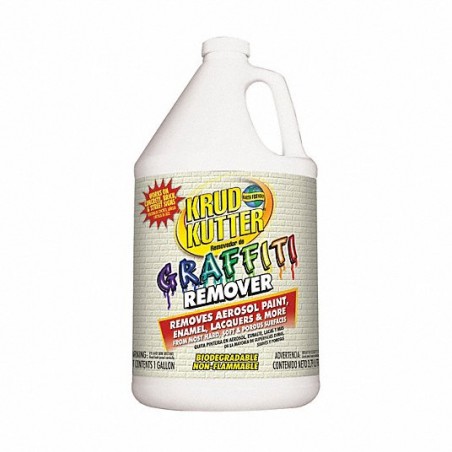 KRUD KUTTER Graffiti Remover: Jug, 1 gal, Liquid