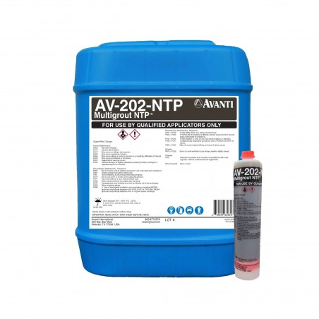 Avanti AV-202-NTP Multigrout NTP™ – Hydrophilic Polyurethane Grout