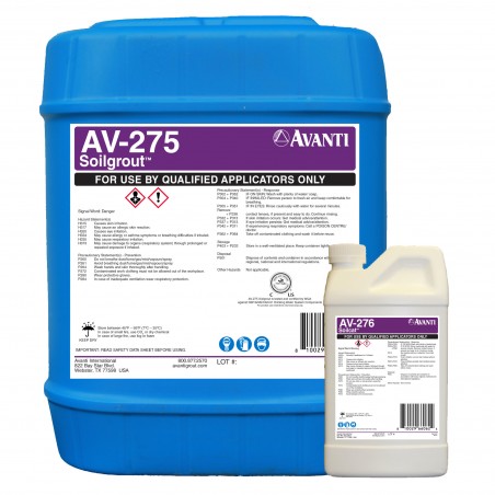 Avanti AV-275 Soilgrout™ – Hydrophobic Polyurethane Grout