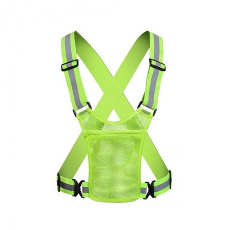 Reflective Strap Elastic Night Running Safety Vest
