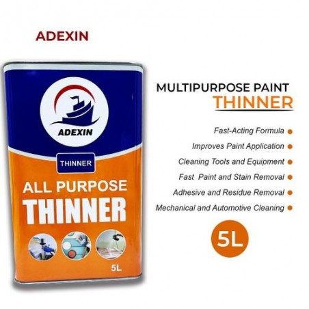 THINNER – 5L All-Purpose Thinning Solvent for Oil-Based Paints