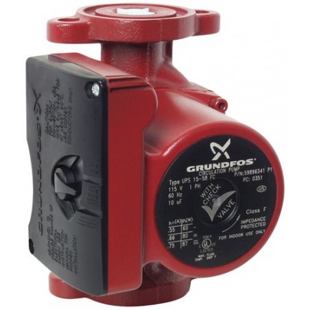 Grundfos Hot Water Cast Iron SuperBrute Circulator 10 GPM 3-Speed