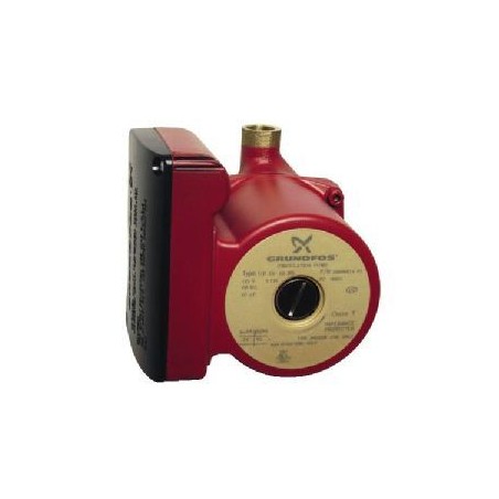 Grundfos Hot Water Bronze Circulator Pump, 1-Speed UP15-18B5 (D)