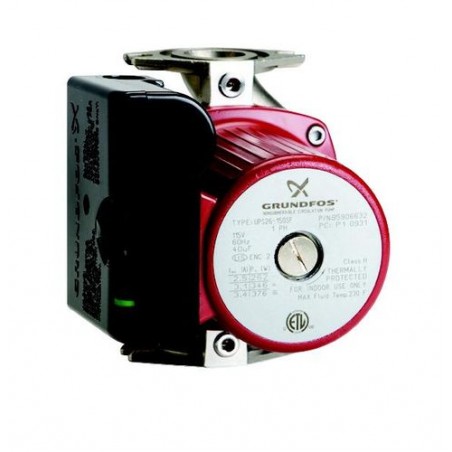 Grundfos Stainless Steel Circulator Pump, 3-Speed UPS26-150SF (D)
