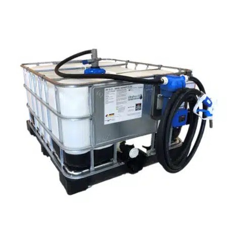 Portable 12 Volt 135 Gallon DEF Tote/Pump Combo