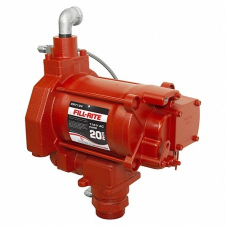 Fill-Rite Fuel Transfer Pump – 115V AC, Pump Only, Bung Mount, 20 GPM, 1/3 HP, NPT