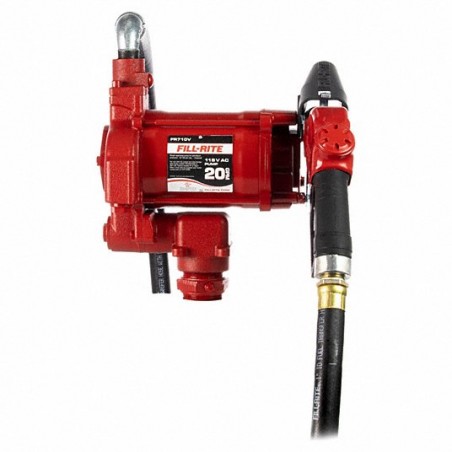 Fill-Rite Fuel Transfer Pump – 115V AC, Pump Only, Bung Mount, 20 GPM, 1/3 HP, NPT