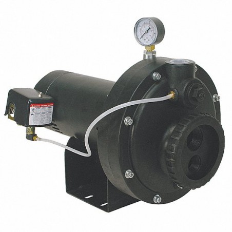 DAYTON Convertible Jet Pump – 1 1/4 in NPT Inlet, 1 in NPT Discharge