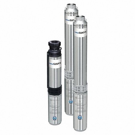 Submersible Pump – 5 gpm, 1/2 hp, 230V AC, Stainless Steel, 315 ft Max Head