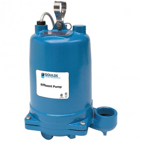 GOULDS WATER TECHNOLOGY WE1512HH Submersible Effluent Pump, 1-1/2 hp, 15.7 A