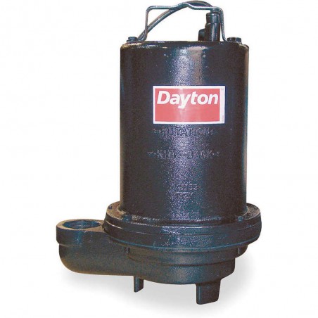 DAYTON 3BB86 Effluent Pump, 1 hp