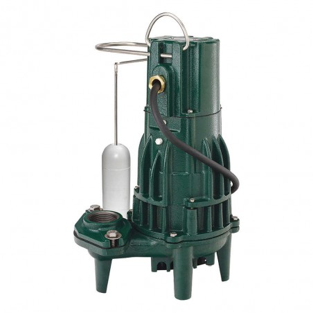 ZOELLER M161 Submersible Effluent Pump, 1/2 hp, 15.5 A