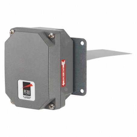 JOHNSON CONTROLS F262KDH-01C Air Flow Switch, 2-1/8 Inch x 6-7/8 Inch Paddle Size, 16.0/8.0