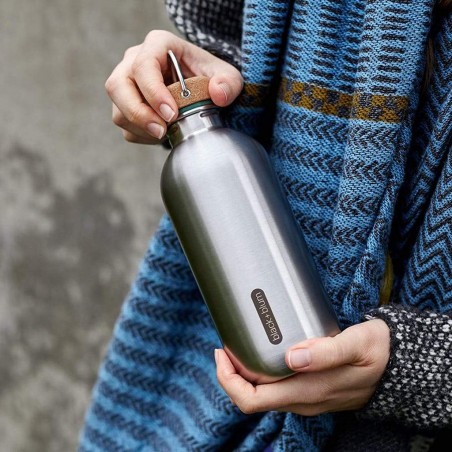 black+blum Lightweight Stainless Steel Water Bottle Ocean – 600ml