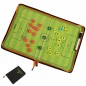 Board Soccer Football Coaching Clipboard with Marker – Tactical Match Board