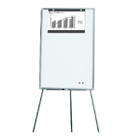 Deli 7885 Tripod Easel Whiteboard – 60 × 90cm Magnetic Board with Adjustable Stand
