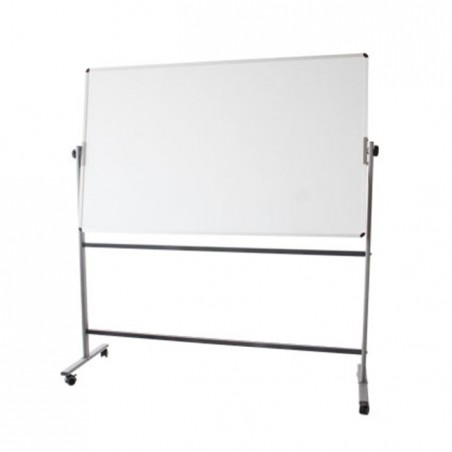 Deli H-Shaped Double-Sided Whiteboard – 90 × 180 cm