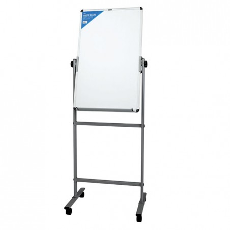 Deli H-Shaped Double-Sided Whiteboard – 90 × 180 cm