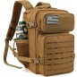 QT&QY Military Tactical Backpack 25L/35L/45L | MOLLE Daypack with Bottle Holder