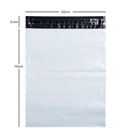 100pcs Waterproof & Tearproof Mailing Bags – 70cm x 50cm Courier Mailer Bags