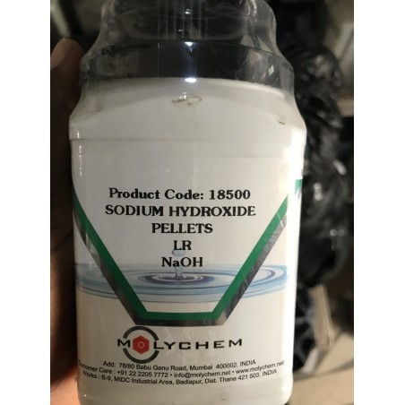 Sodium Hydroxide (NaOH) Pellets – 500g