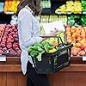 Plastic Shopping 12 Pack 21L Baskets – Black