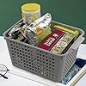 6-Pack Deep Slim Plastic Storage Baskets by Rinboat