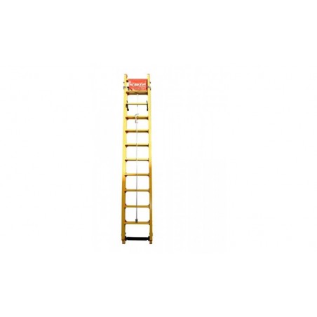 Extension Fiberglass Ladder 19 Steps Plus (4) 6.65M, EFP9919